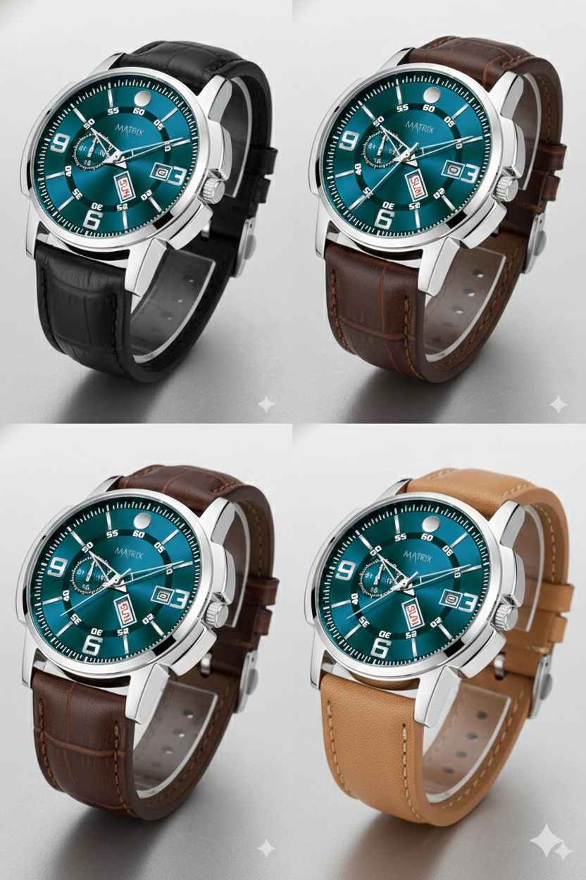 matrix leather watches - Image 2